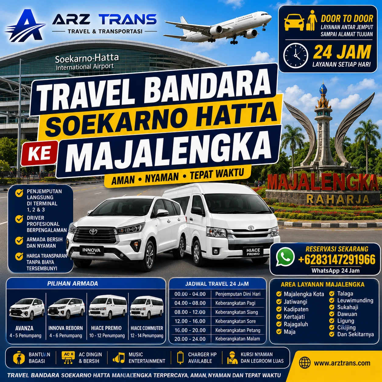 Travel Bandara Soekarno Hatta Majalengka
