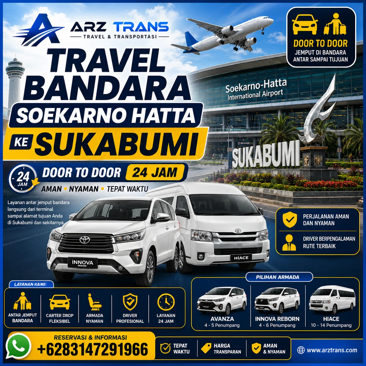 Travel Bandara Soekarno Hatta Sukabumi