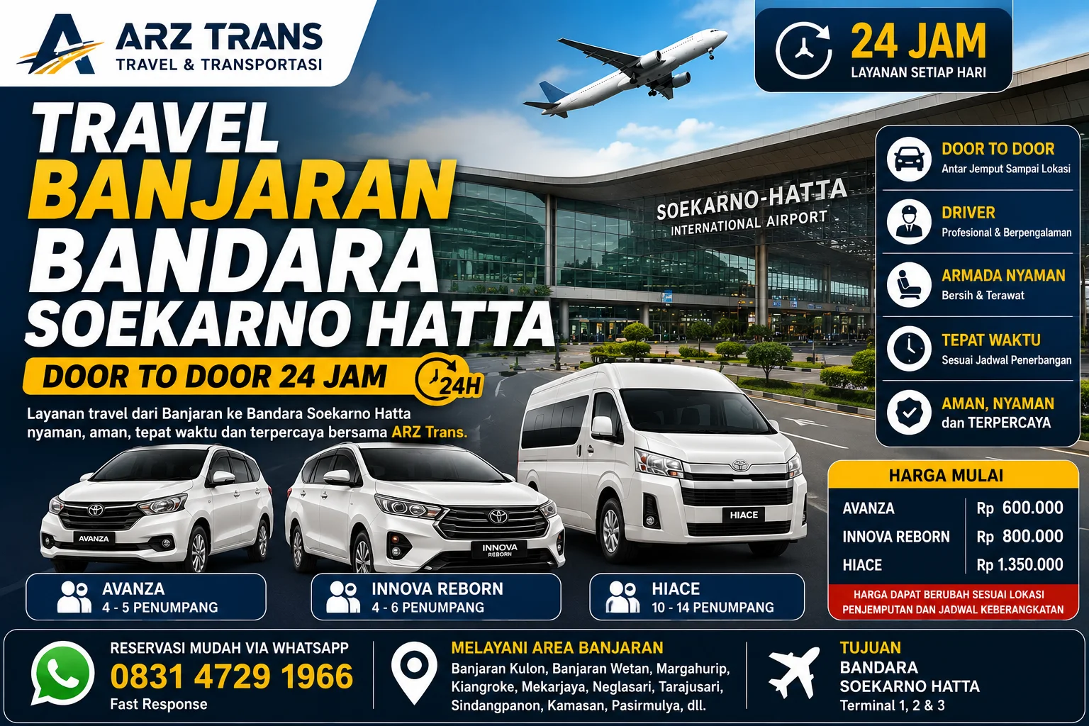 Travel Banjaran Bandara Soekarno Hatta